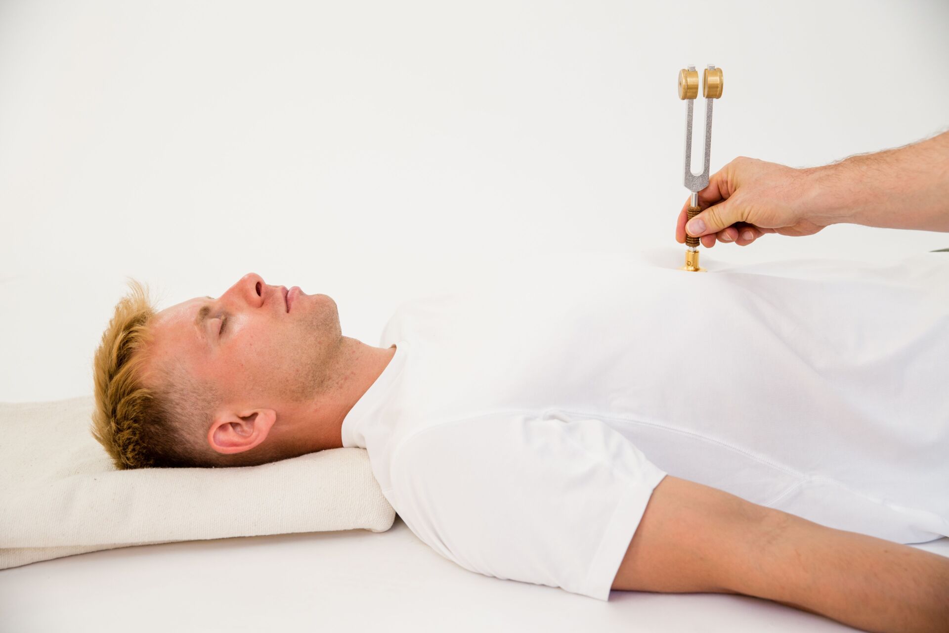 Die Anwendung der Stimmgabel